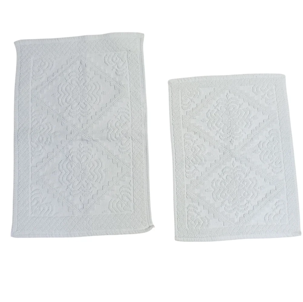 Better Homes And Gardens Textured Off White Bath Mat Set Harbor Crochet